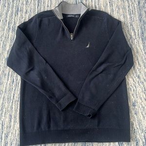 Nautica Quarter Zip Pullover - Size L